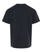 Gildan Youth Softstyle 64000B black, back view