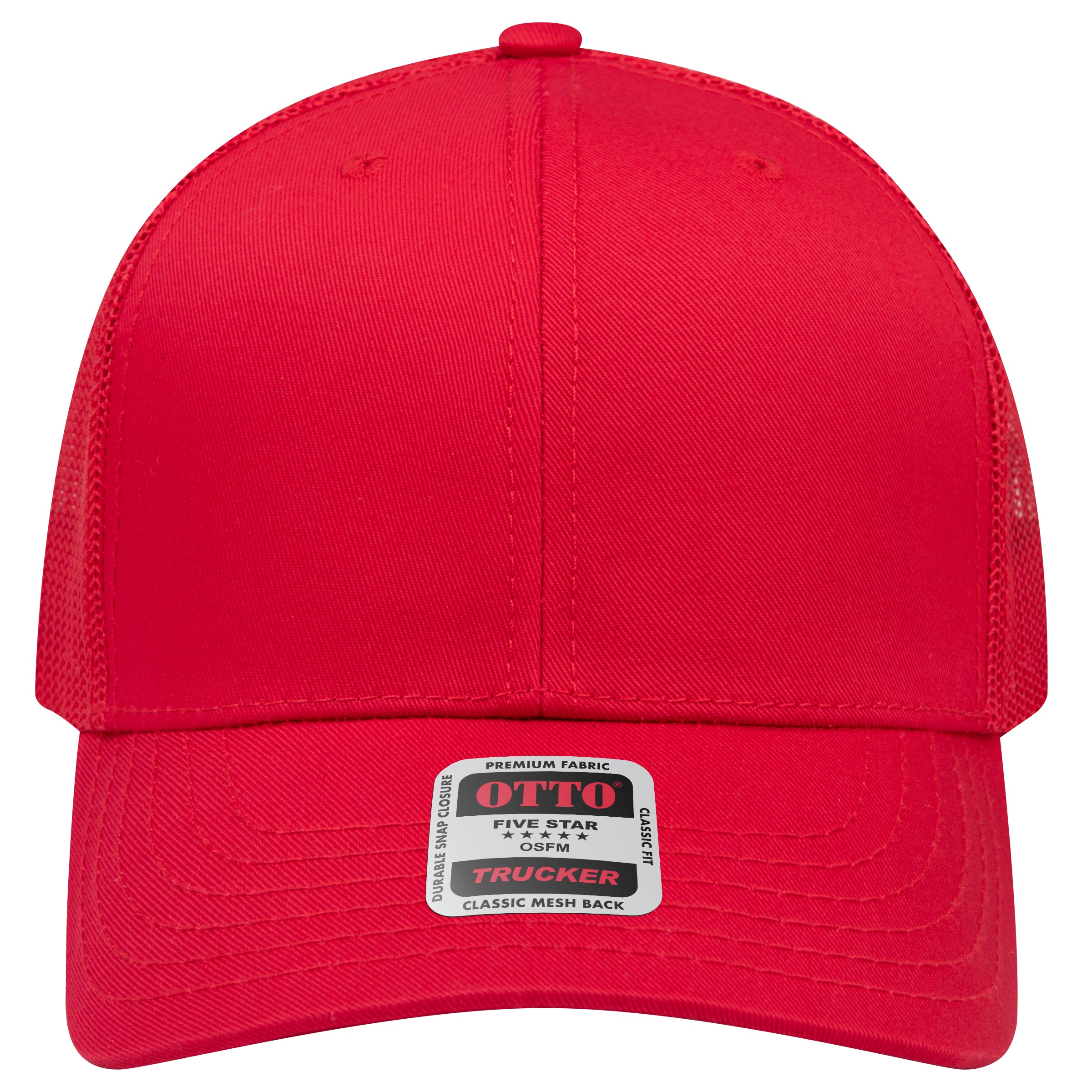 OTTO 112-1 mesh back trucker in Red