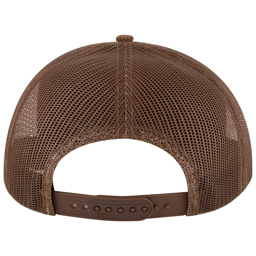 OTTO 112-1 mesh back trucker in Brown