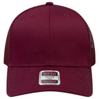 OTTO 112-1 mesh back trucker in Maroon