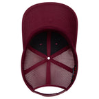 OTTO 112-1 mesh back trucker in Maroon