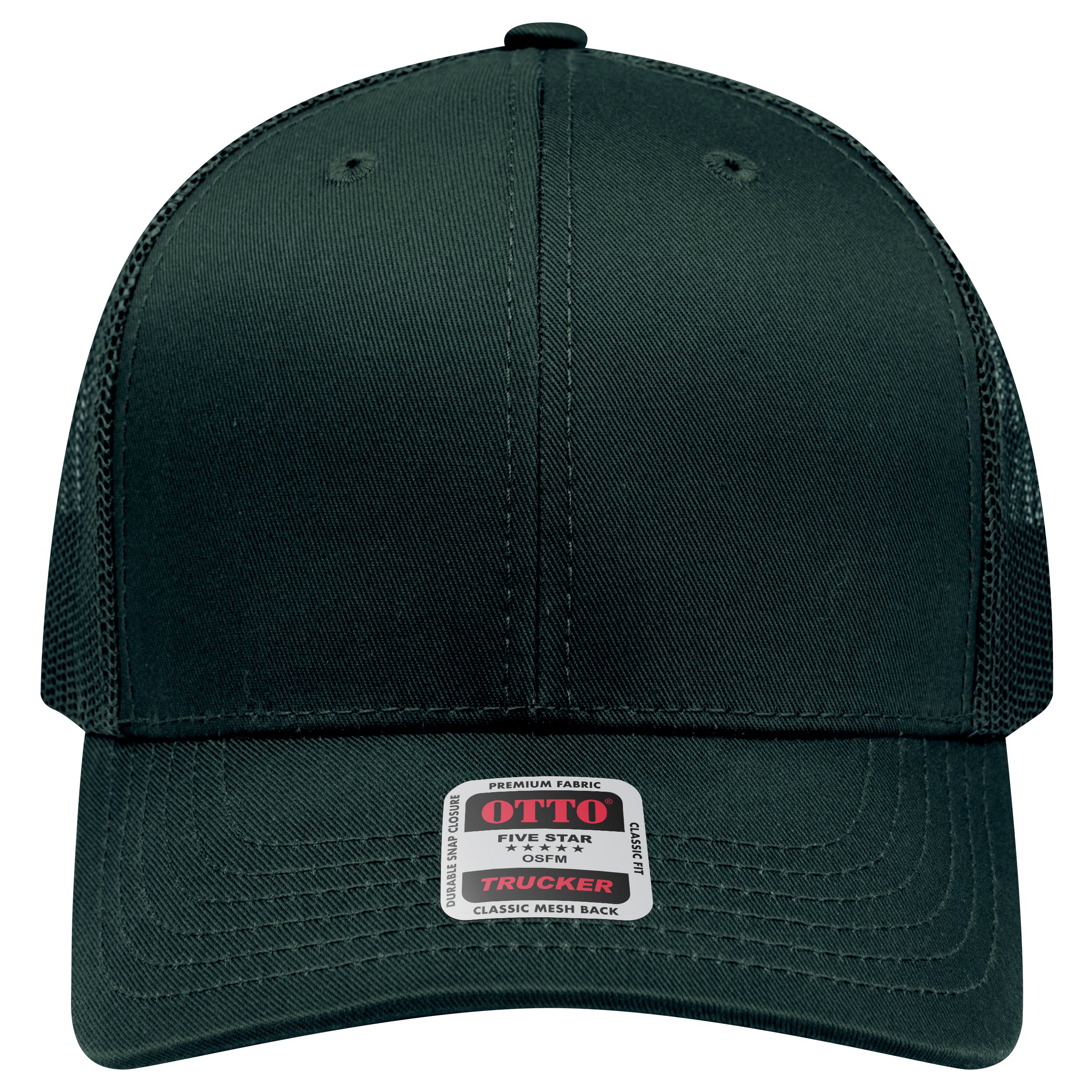 OTTO 112-1 mesh back trucker in Dark Green