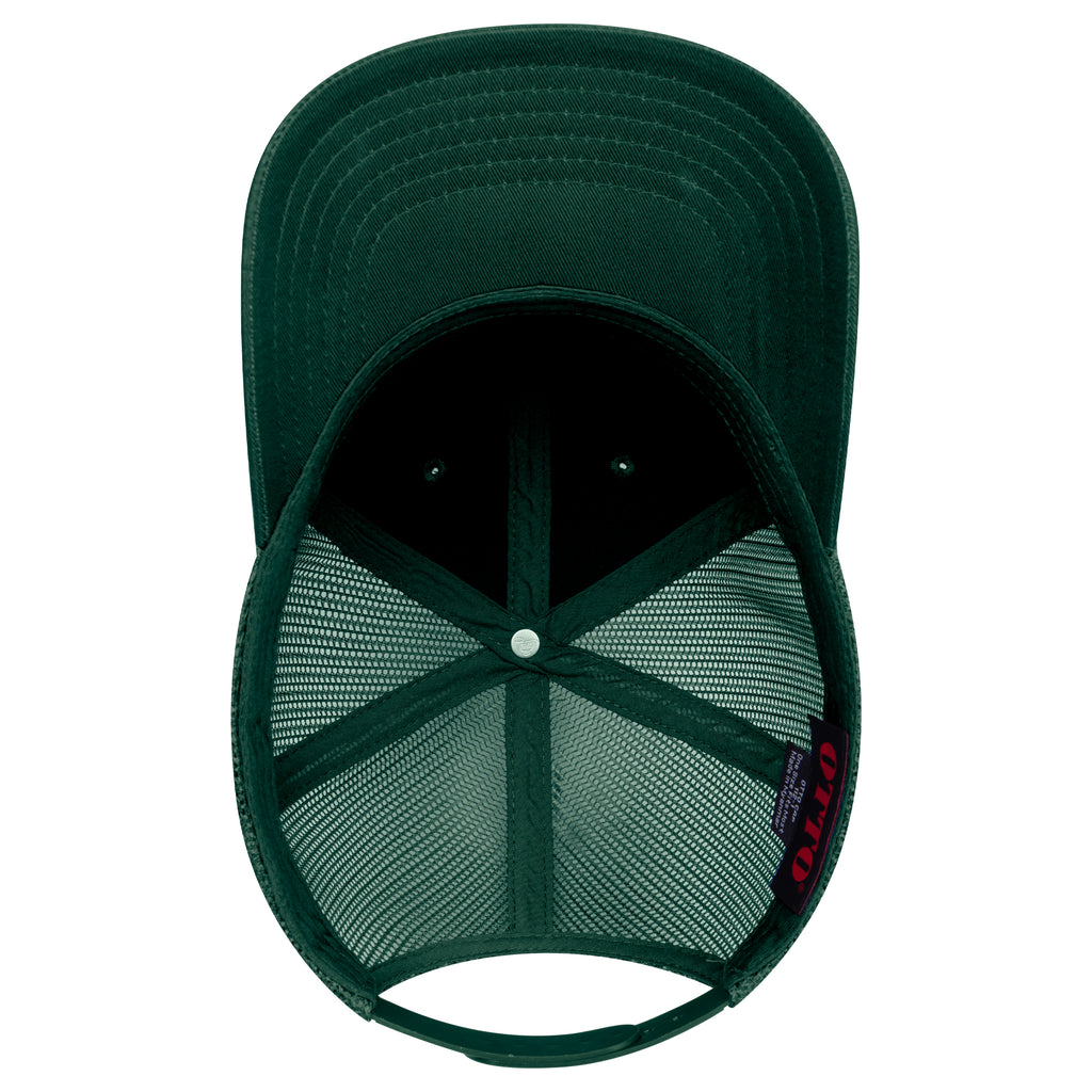 OTTO 112-1 mesh back trucker in Dark Green