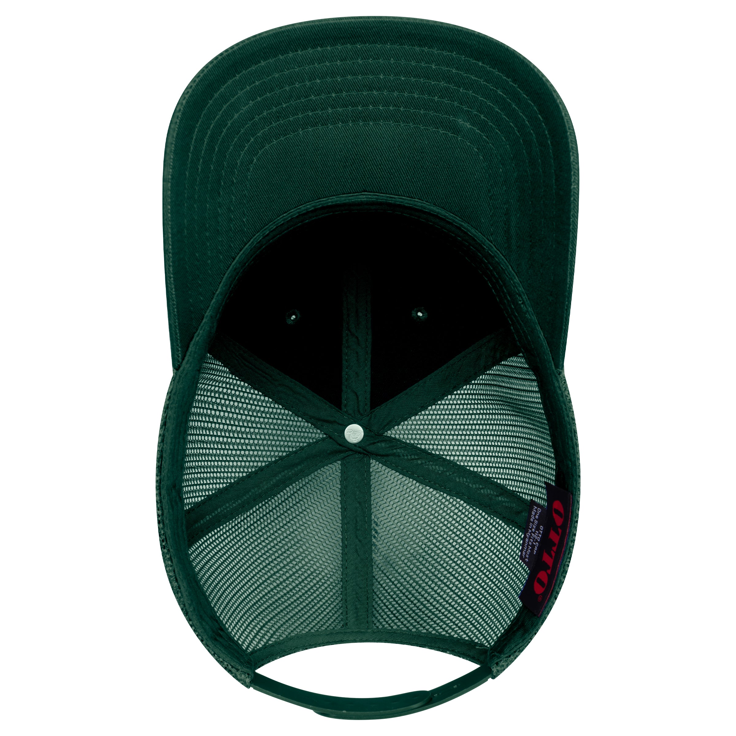 OTTO 112-1 mesh back trucker in Dark Green