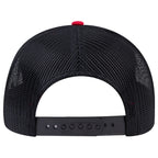 OTTO 112-1 mesh back trucker in Red / Black