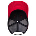 OTTO 112-1 mesh back trucker in Red / Black