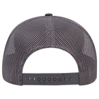 OTTO 112-1 mesh back trucker in Charcoal Gray