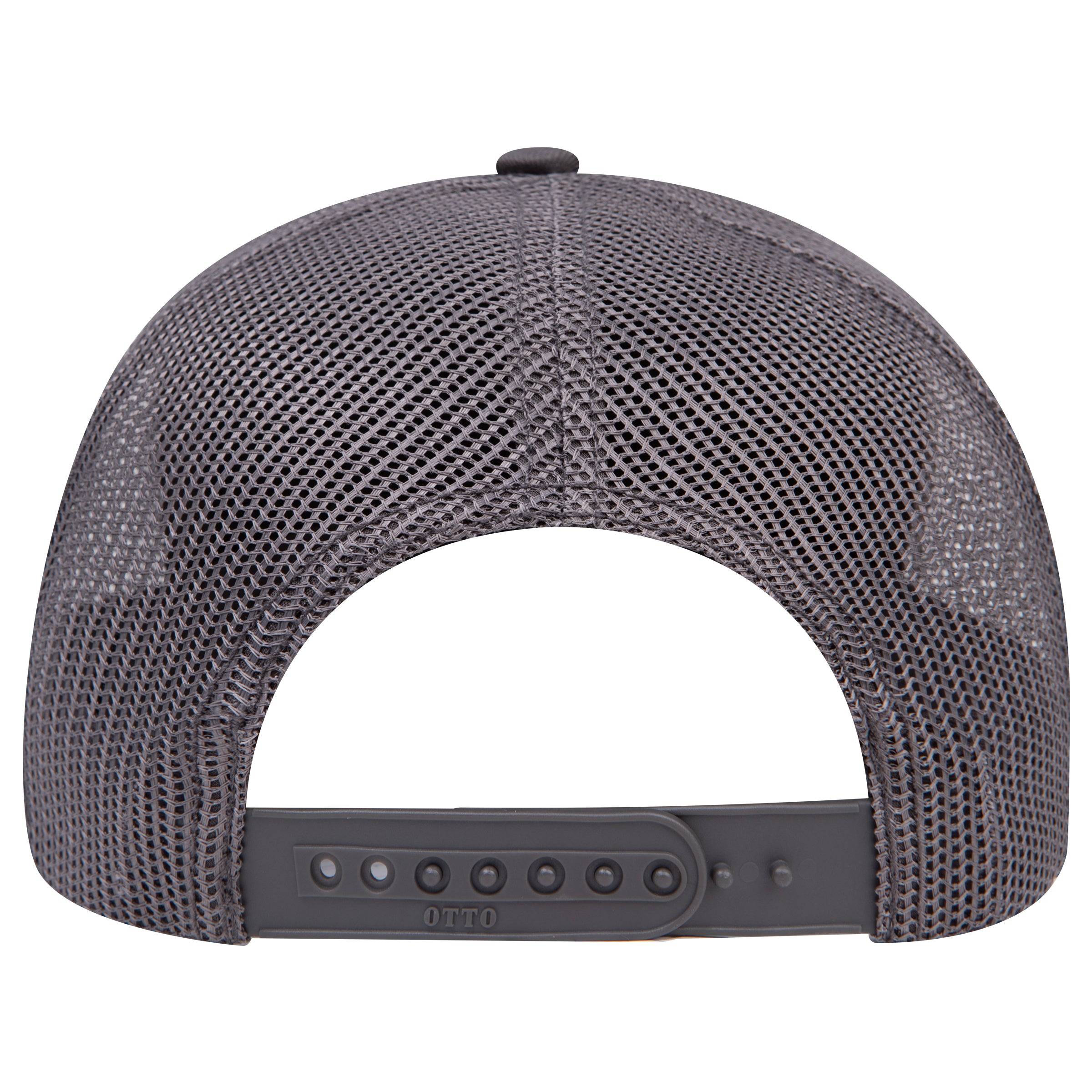 OTTO 112-1 mesh back trucker in Charcoal Gray