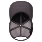 OTTO 112-1 mesh back trucker in Charcoal Gray