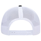 OTTO 112-1 mesh back trucker in Black / White
