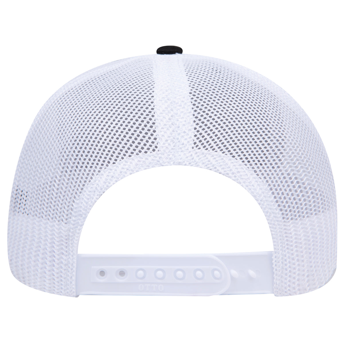 OTTO 112-1 mesh back trucker in Black / White