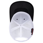 OTTO 112-1 mesh back trucker in Black / White