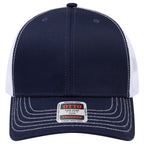 OTTO 112-1 mesh back trucker in Navy / White