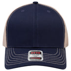 OTTO 112-1 mesh back trucker in Navy / Khaki