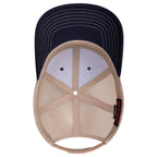 OTTO 112-1 mesh back trucker in Navy / Khaki