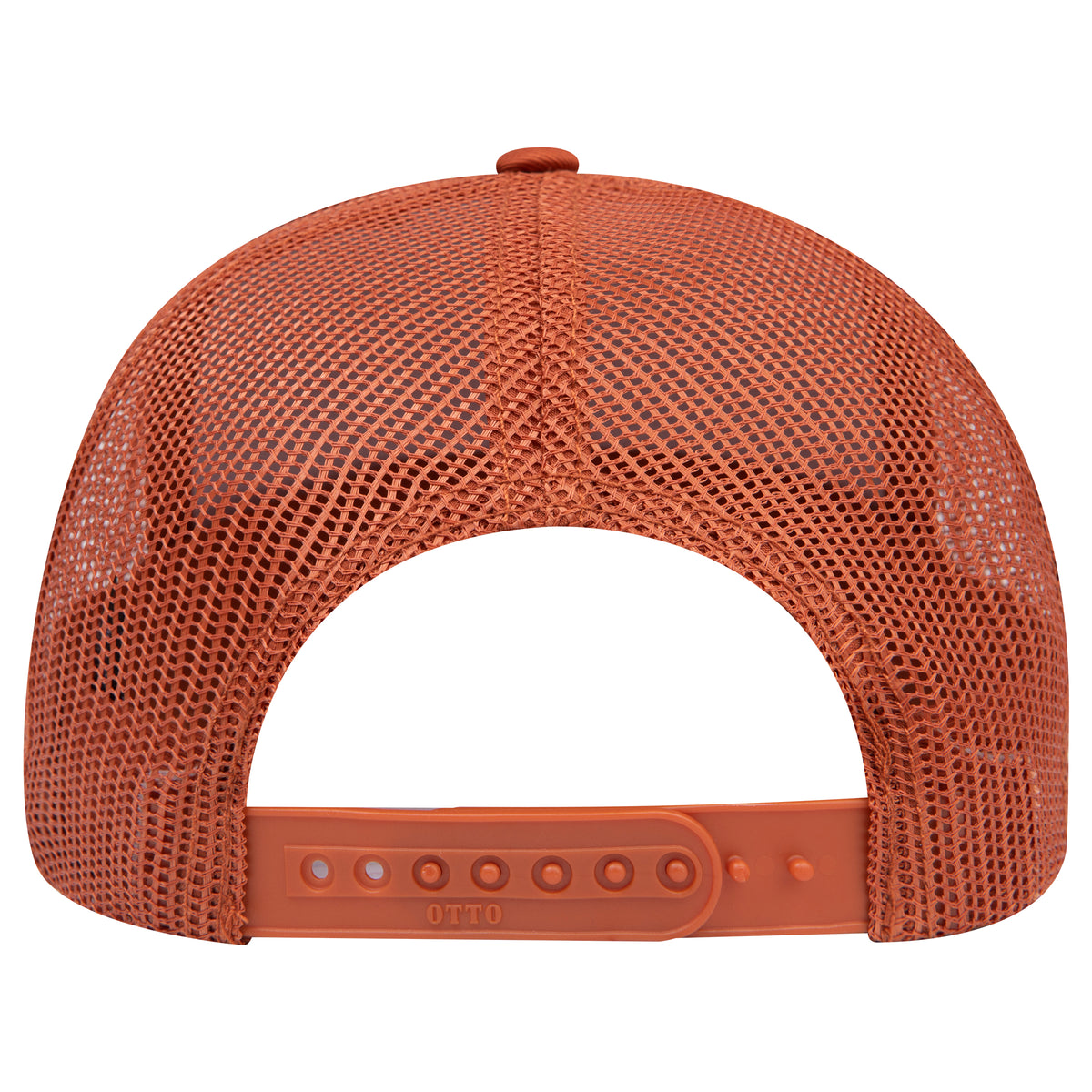 OTTO 112-1 mesh back trucker in Texas Orange