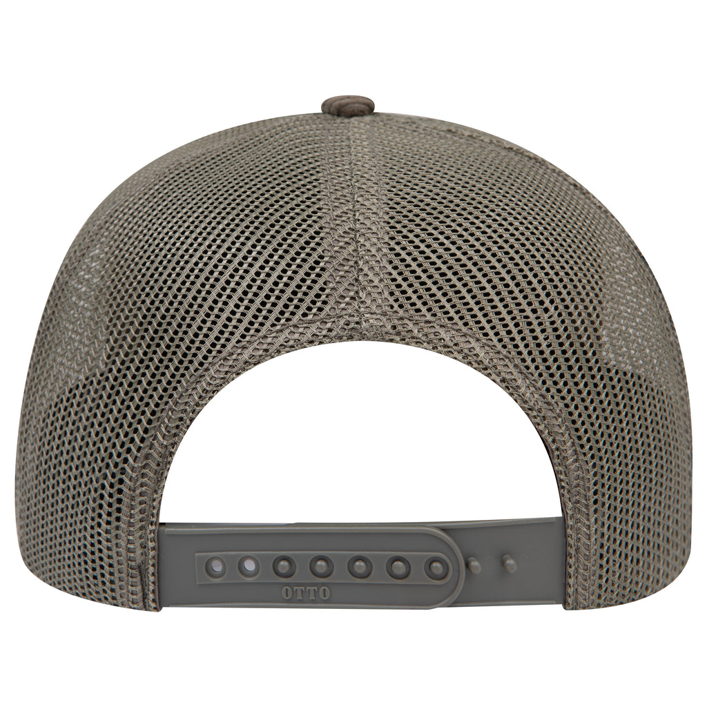 OTTO 112-1 mesh back trucker in Dark Olive Green