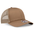 OTTO 112-1 mesh back trucker in Coyote Brown