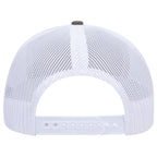 OTTO 112-1 mesh back trucker in Olive Green / White