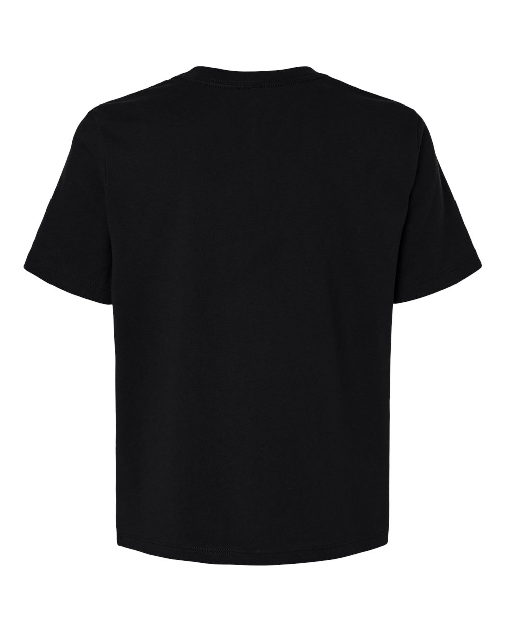 BELLA+CANVAS 6110 black, back view