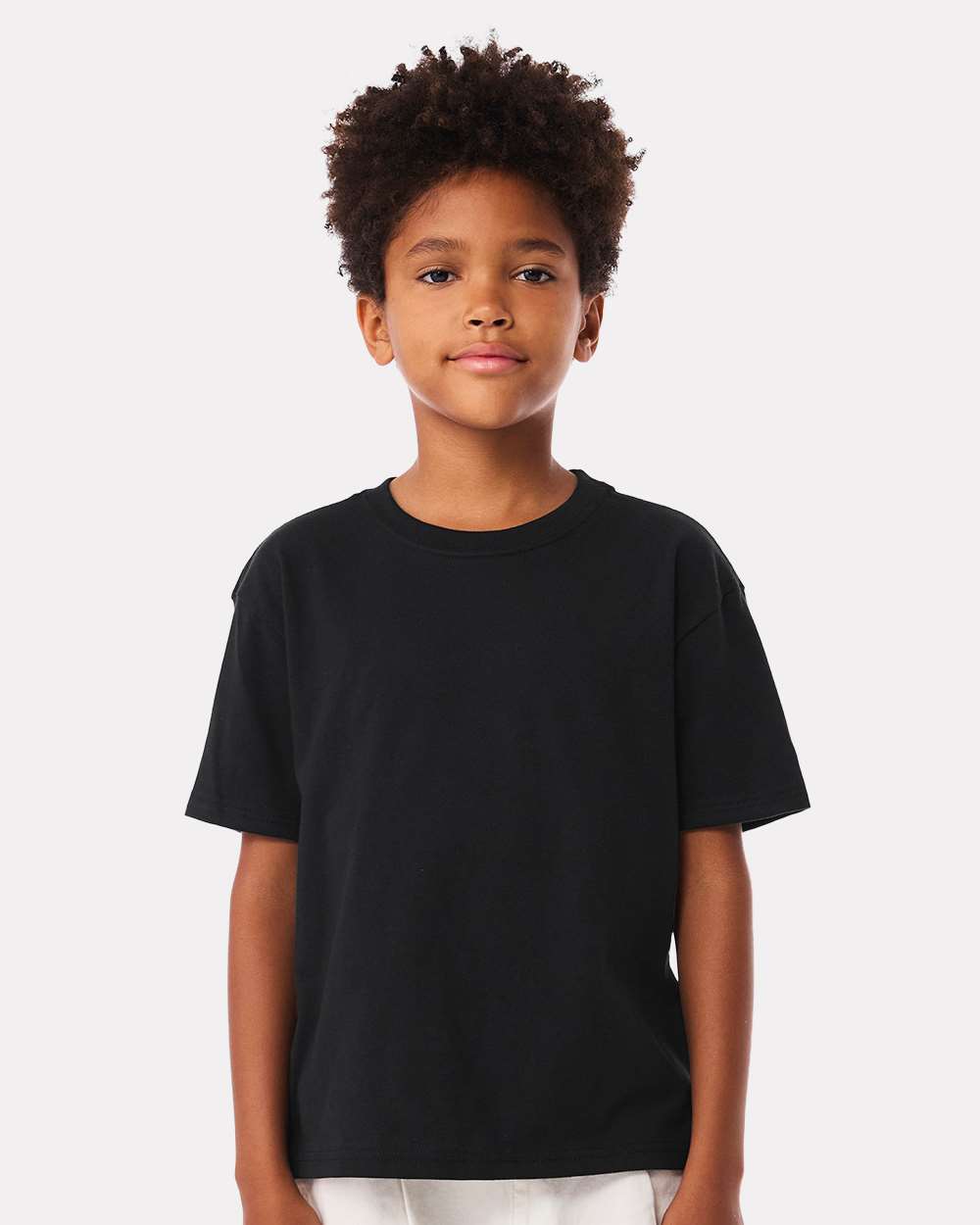 BELLA+CANVAS 3010Y youth on model, front