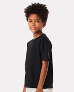 BELLA+CANVAS 3010Y youth on model, side