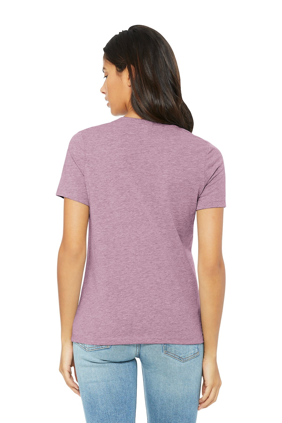 BELLA+CANVAS Women's Relaxed CVC Tee BC6400CVC — H Prism Lilac