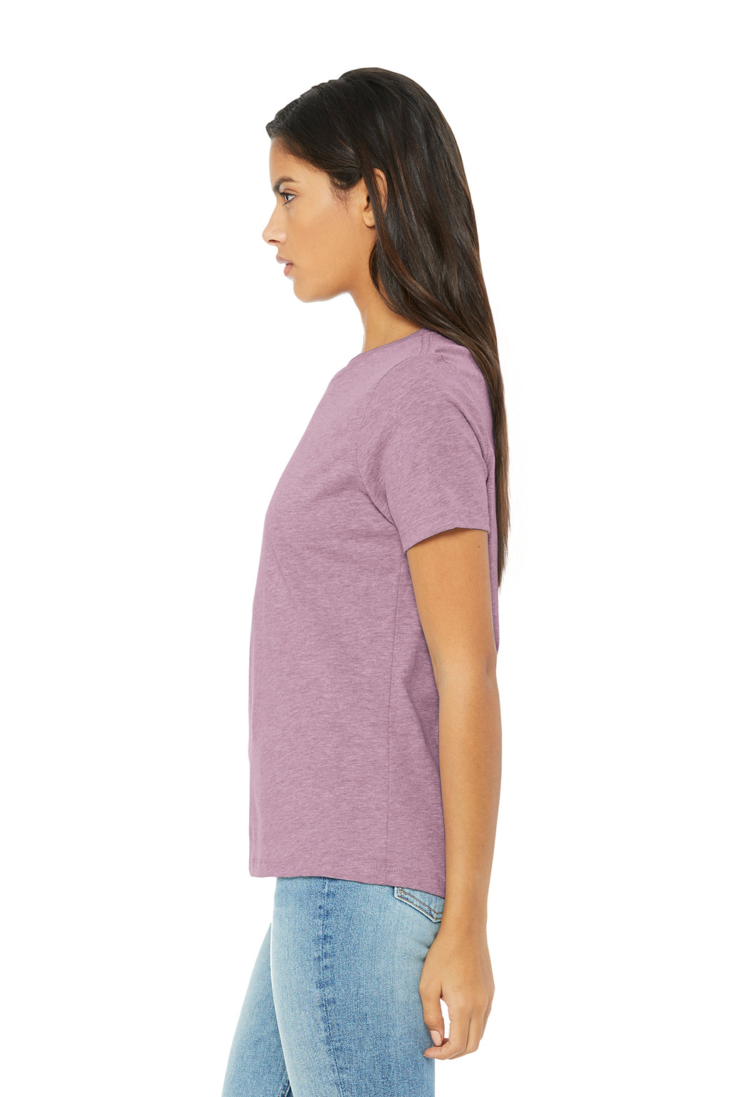 BELLA+CANVAS Women's Relaxed CVC Tee BC6400CVC — H Prism Lilac