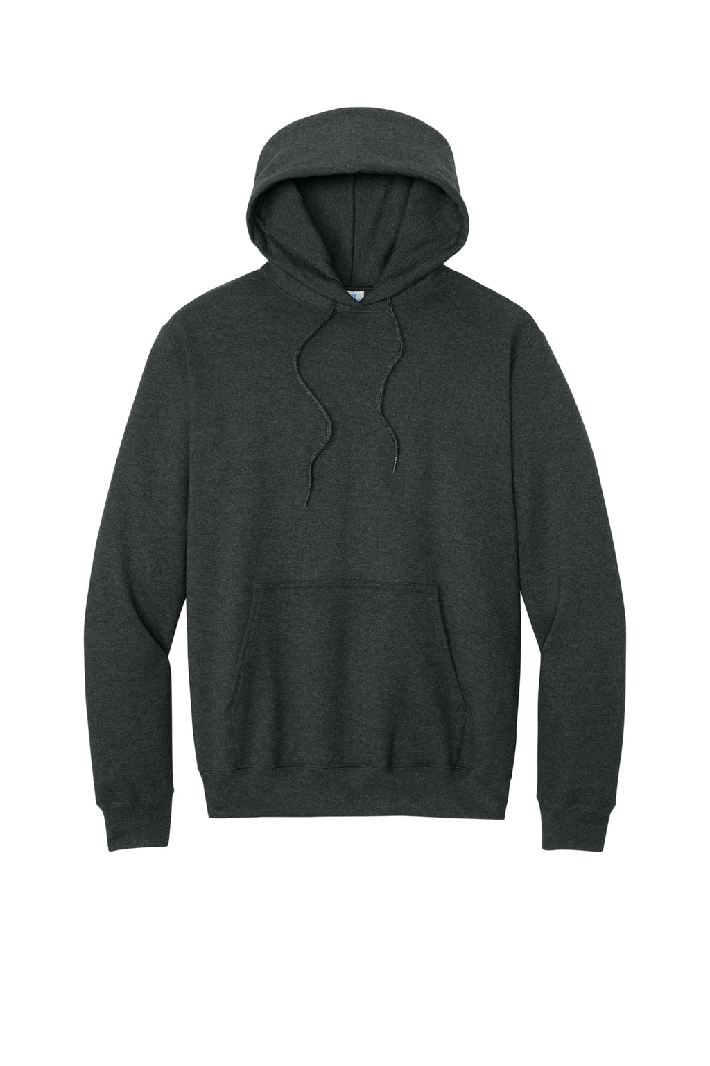 Port & Company Essential Fleece Pullover Hoodie PC90H — Black Heather