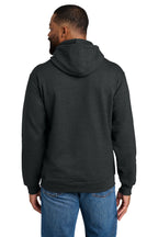 Port & Company Essential Fleece Pullover Hoodie PC90H — Black Heather
