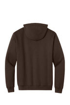 Port & Company Essential Fleece Pullover Hoodie PC90H — Dark Choc/ Brown
