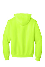 Port & Company Essential Fleece Pullover Hoodie PC90H — Safety Green