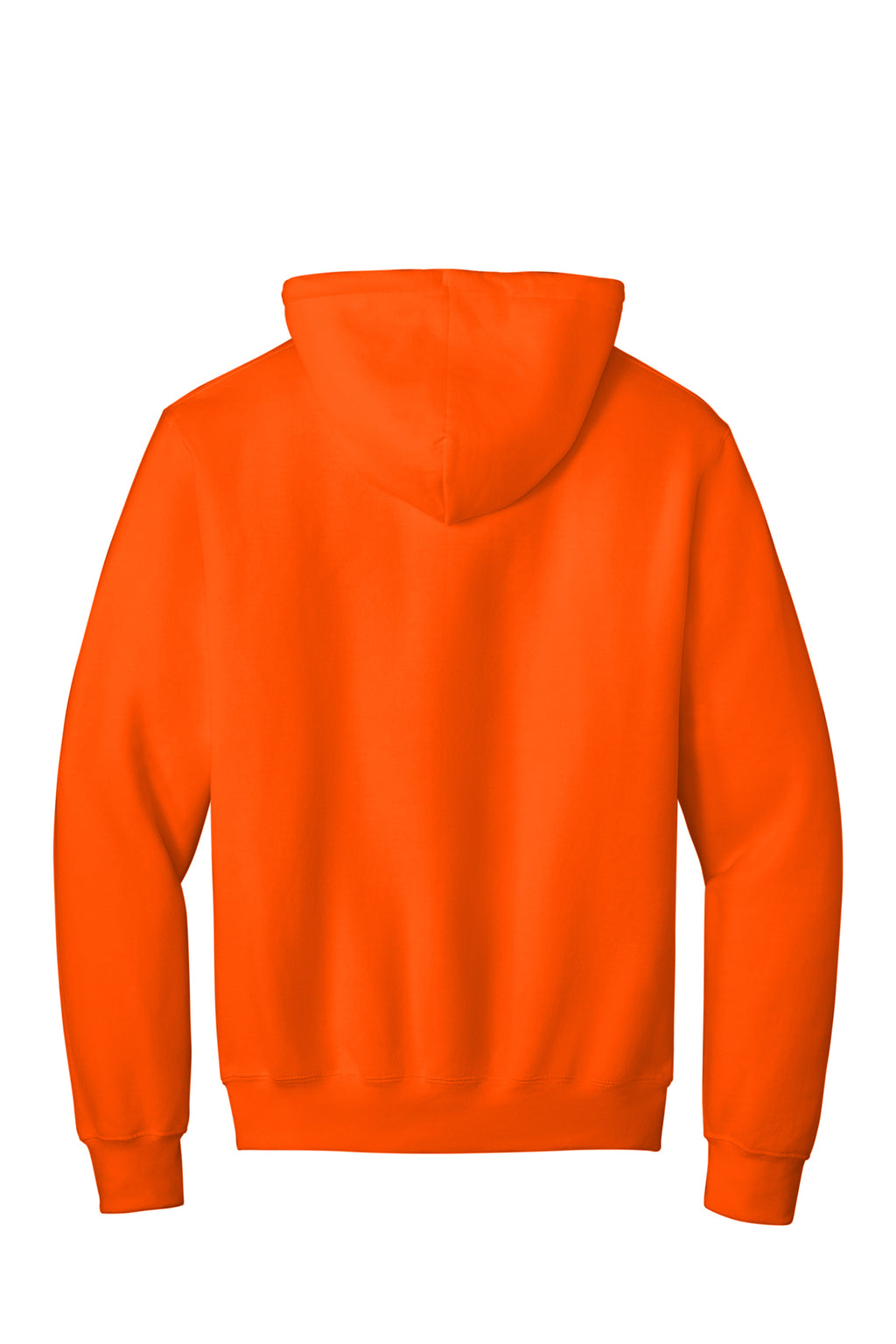Port & Company Essential Fleece Pullover Hoodie PC90H — Safety Orange