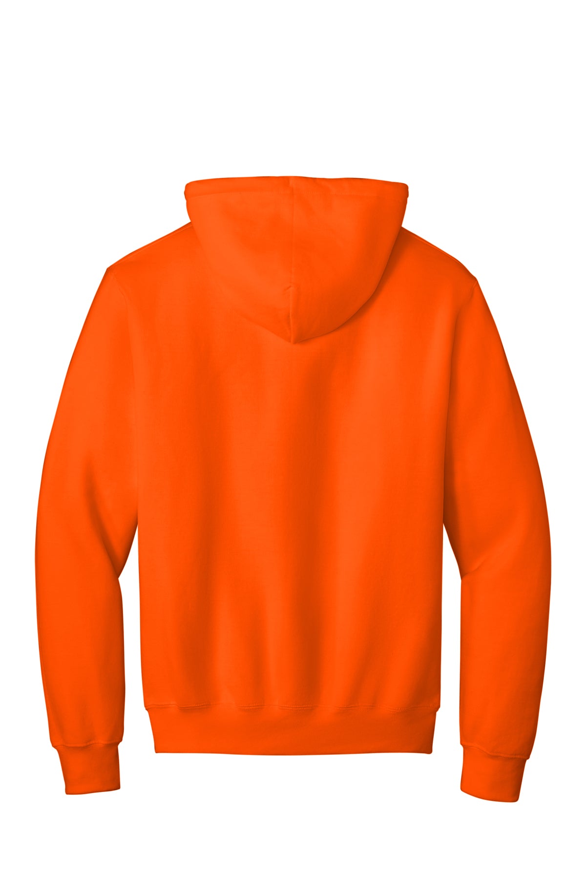 Port & Company Essential Fleece Pullover Hoodie PC90H — Safety Orange