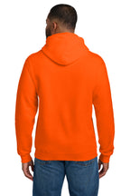 Port & Company Essential Fleece Pullover Hoodie PC90H — Safety Orange