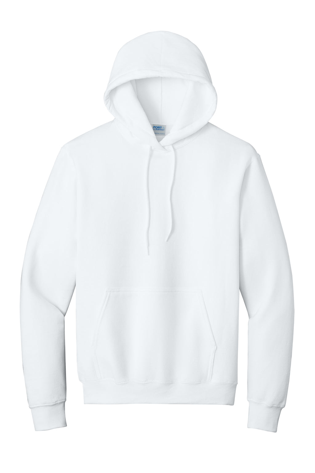 Port & Company Essential Fleece Pullover Hoodie PC90H — White