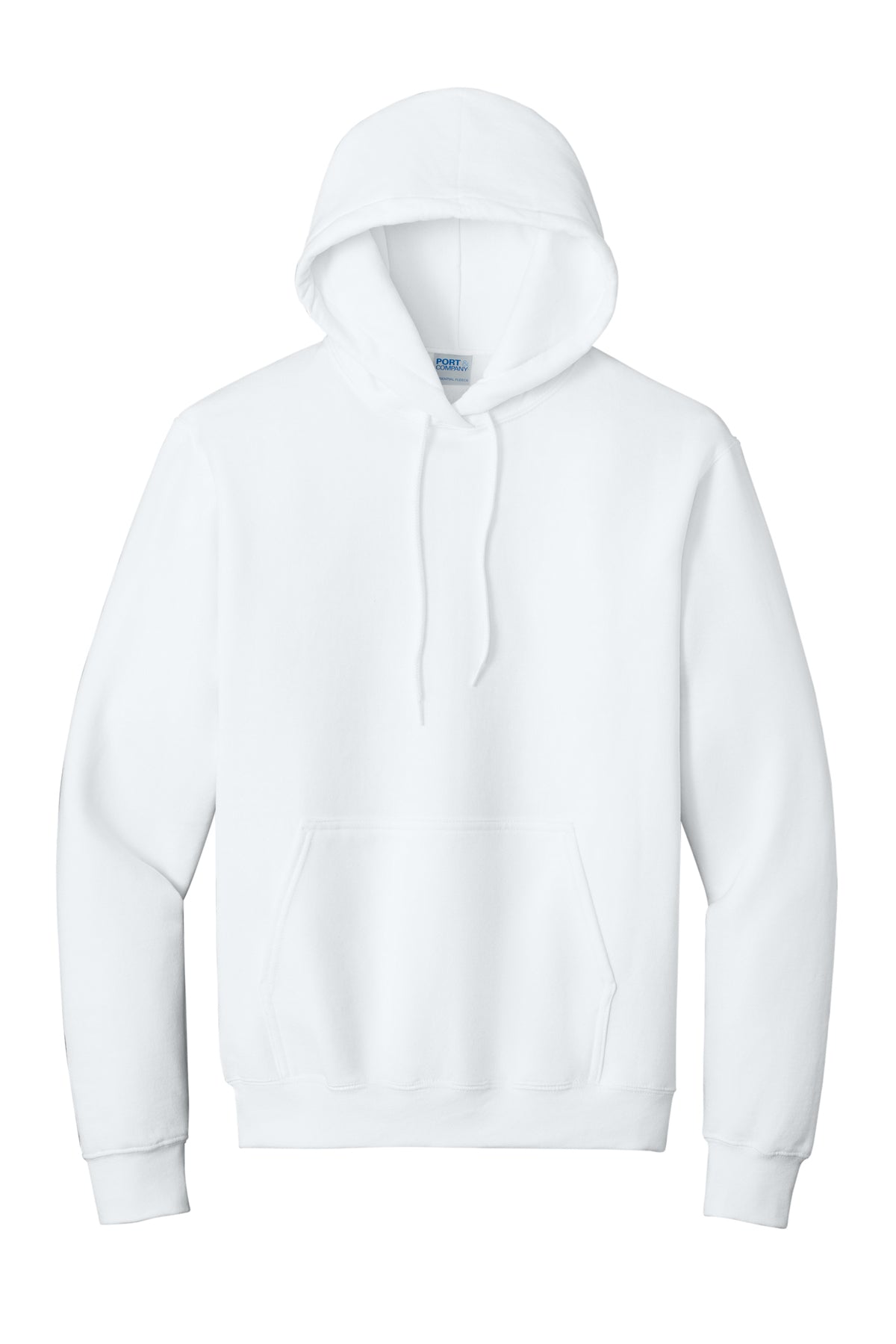Port & Company Essential Fleece Pullover Hoodie PC90H — White