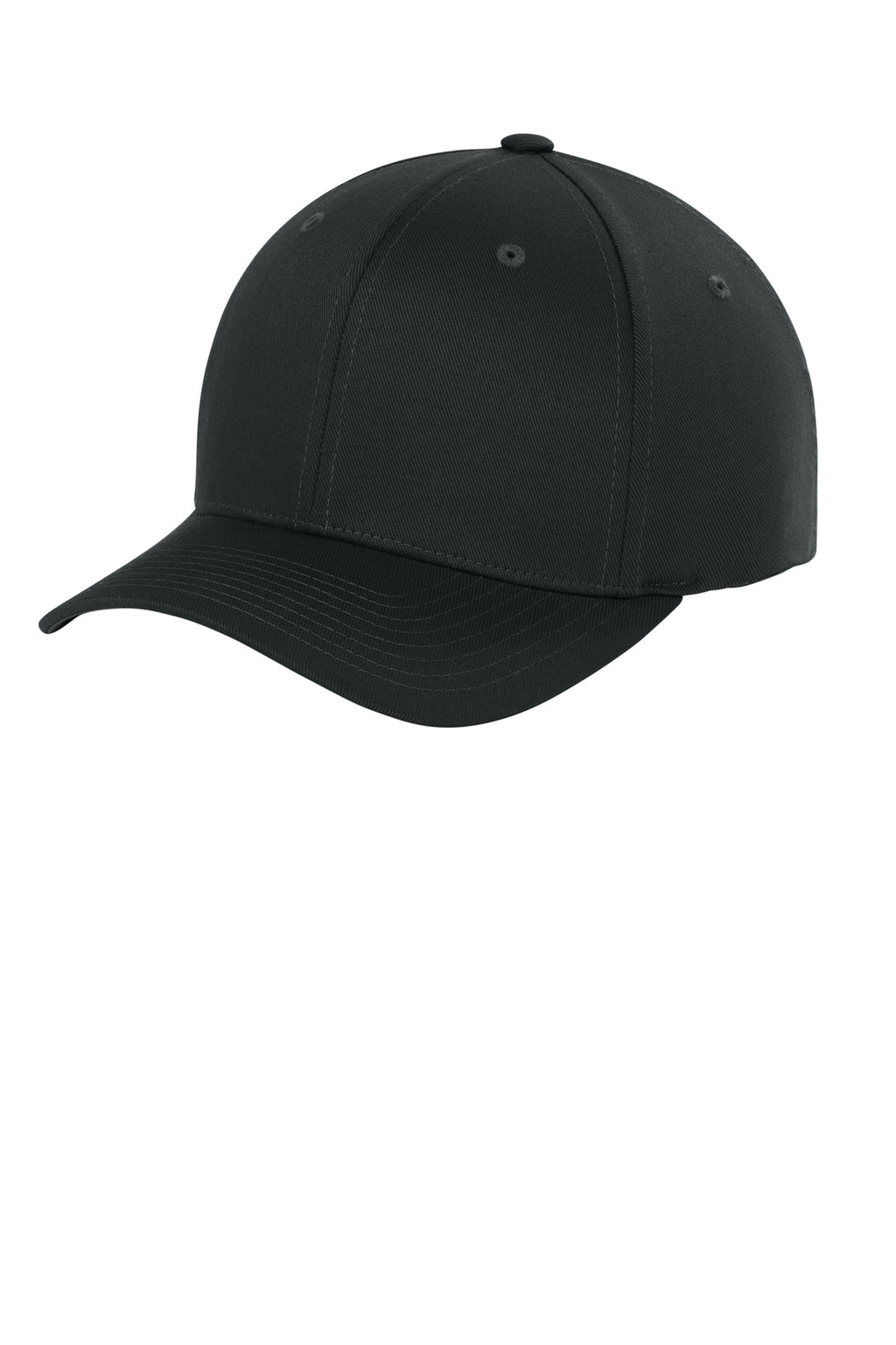 Flexfit Wooly Combed Cap — Black