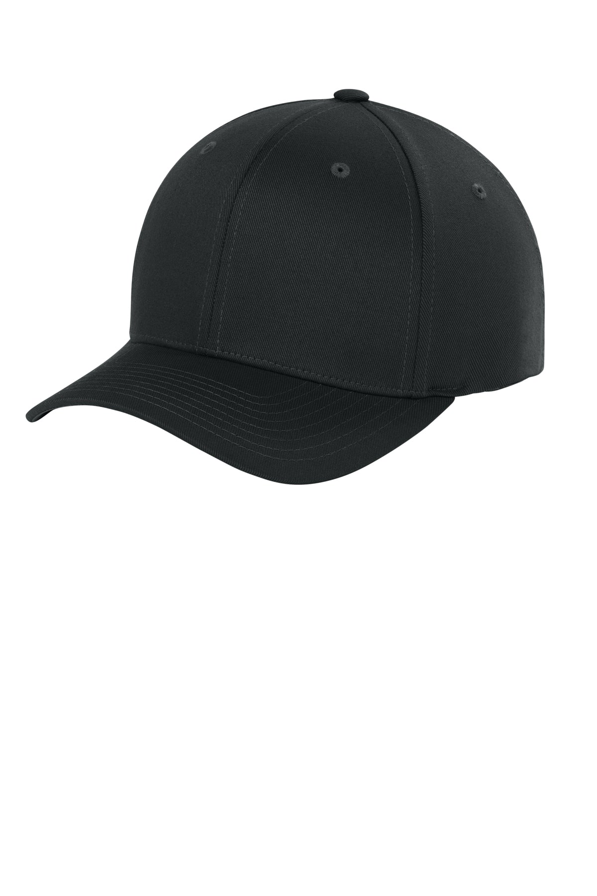Flexfit Wooly Combed Cap — Black