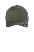 Flexfit Wooly Combed Cap — Dark Grey