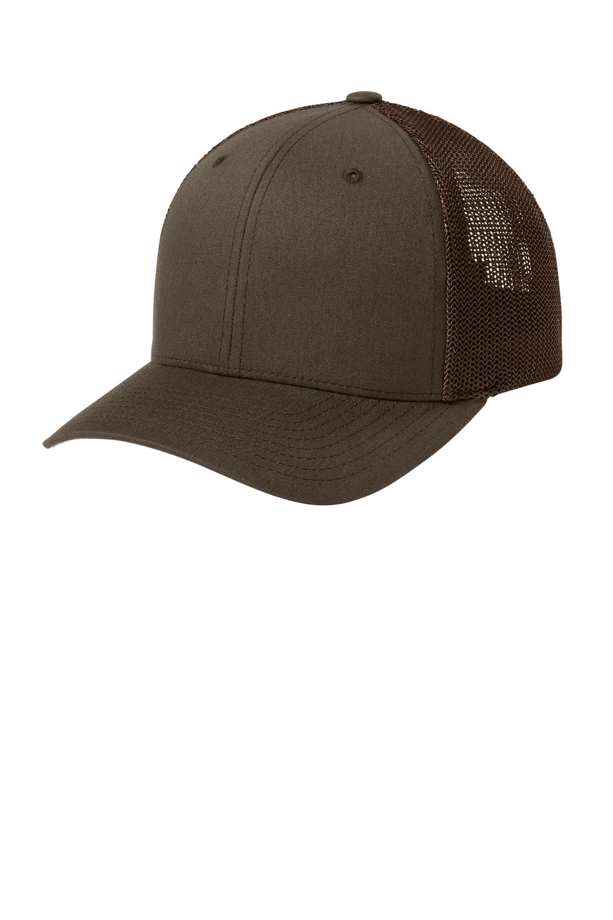 Flexfit Trucker Mesh Cap — Brown