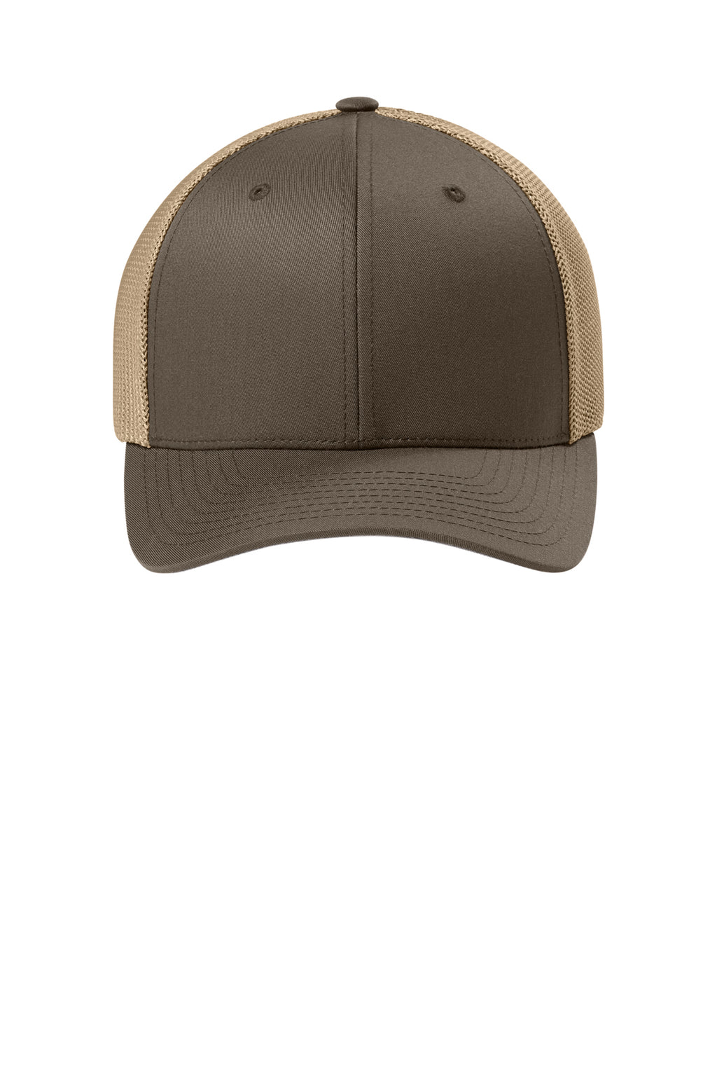 Flexfit Trucker Mesh Cap — Brwn/Khaki