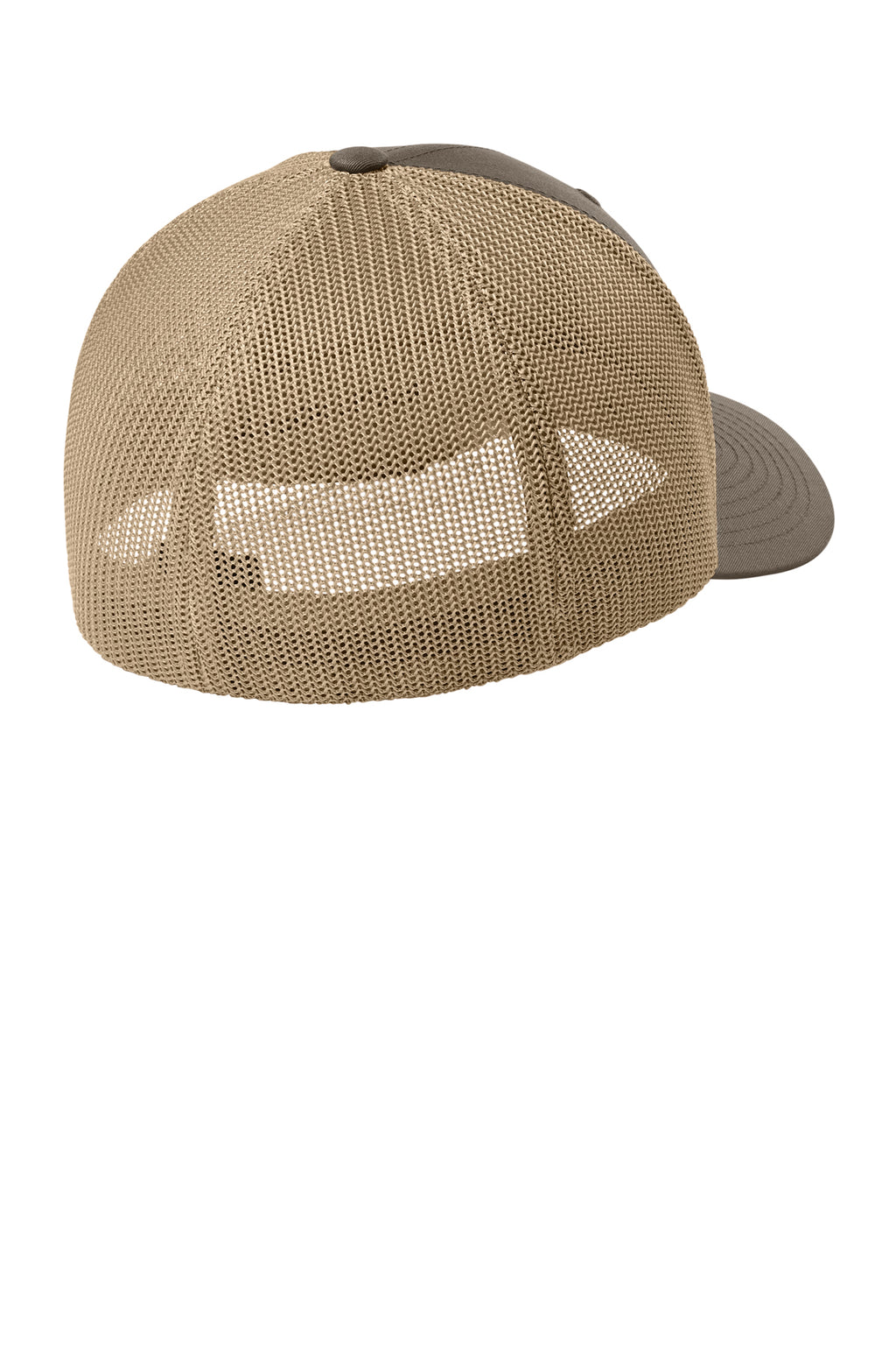Flexfit Trucker Mesh Cap — Brwn/Khaki