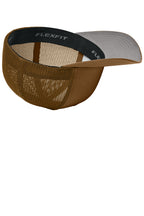 Flexfit Trucker Mesh Cap — Caramel