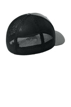 Flexfit Trucker Mesh Cap — Char/Blk