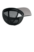 Flexfit Trucker Mesh Cap — Char/Blk