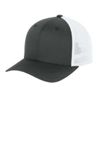 Flexfit Trucker Mesh Cap — Char/White