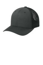 Flexfit Trucker Mesh Cap — Charcoal