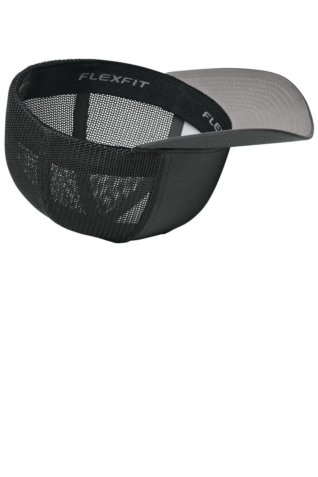 Flexfit Trucker Mesh Cap — Charcoal