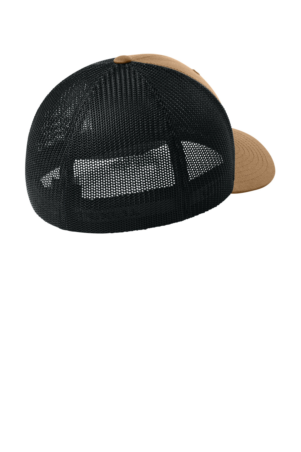 Flexfit Trucker Mesh Cap — Crml/Black